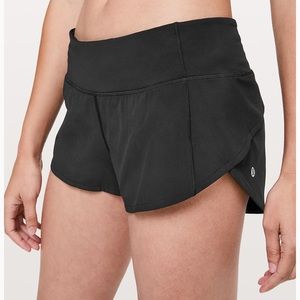 Lululemon Speed Up Short - sz 4 - Black